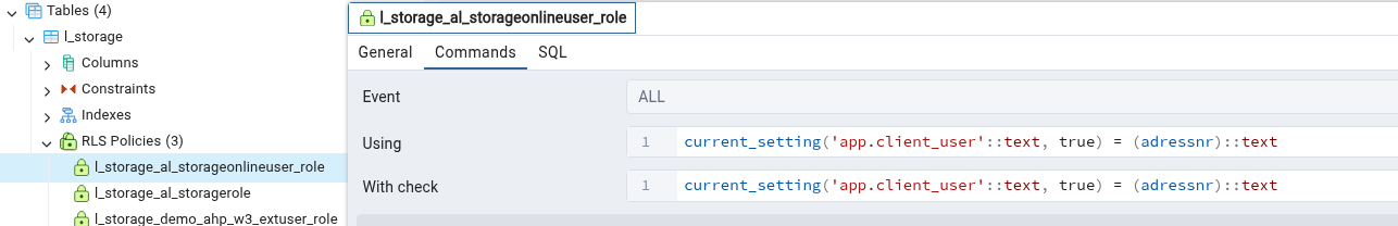 SQL Berechtigungen